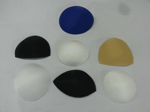 Bra cup pads supplied by RPS